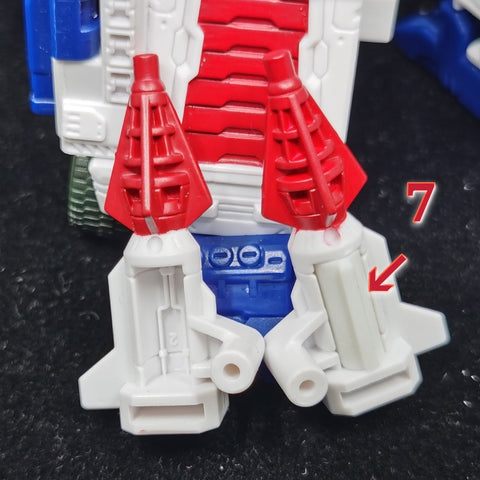 Ratchet Studio ROS-021 ROS021 Gap Filler and Leg Extensions for Kingdom Ultra Magnus Upgrade Kit