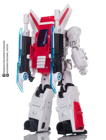 X2Toys XT010 Sky Crusher (Jet fire) Reissue Version 25cm / 10"