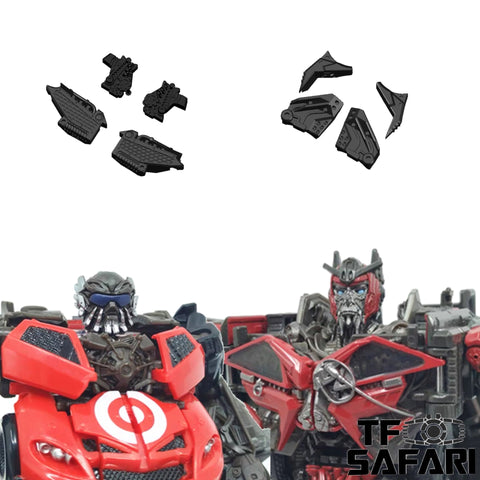 Shockwave Lab SL-GF19 SL-GF20  Gap Fillers for Studio Series SS68 Deluxe Class Leadfoot & SS61 Voyager Class Sentinel Prime Upgrade Kit