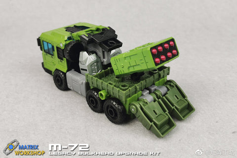 Matrix Workshop M72 M-72 Weapon set  for Generations Legacy Voyager Prime Bulkhead Upgrade Kit