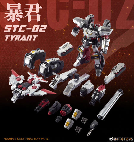 TFC Toys STC-02 STC02 Tyrant (Dominant Megatron) 24cm / 9.5"