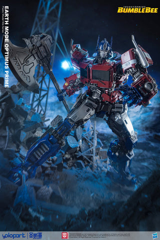 Yolopark / SOSKILL Bumblebee Movie Earth Mode Optimus Prime Gumpla-like Model Kit 30cm / 12"