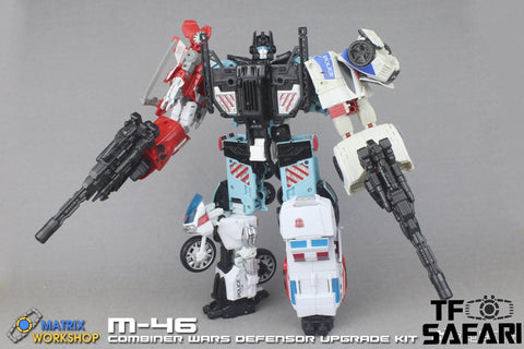 Matrix Workshop M-46 M46 Weapon Set for CW Combiner Wars Defensor Upgrade Kit