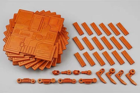 Wildkidz Steel Deck Universal Garage Kit for Transformer and Action Figure Models 10 in 1 set Upgrade Kit