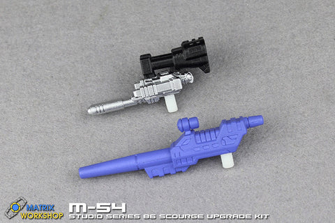 Matrix Workshop M-54 M54 Weapon set for Studio Series 86 SS86 Deluxe Scourge Upgrade Kit (Painted)