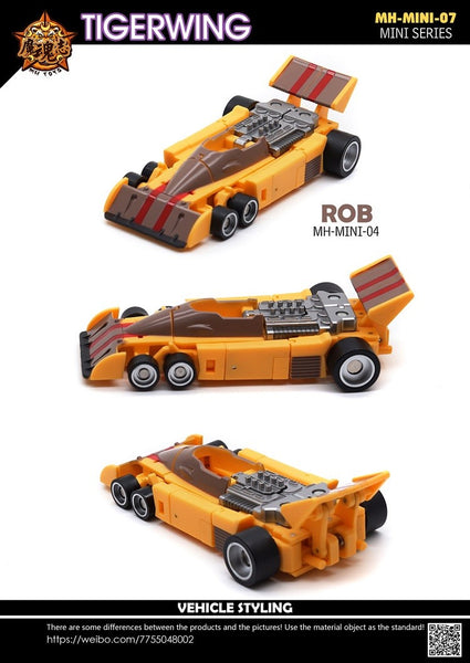 4th Party MHZ Toys MH-MINI-07 Tigerwing （Oversized KO MS-Toys Menasor ...