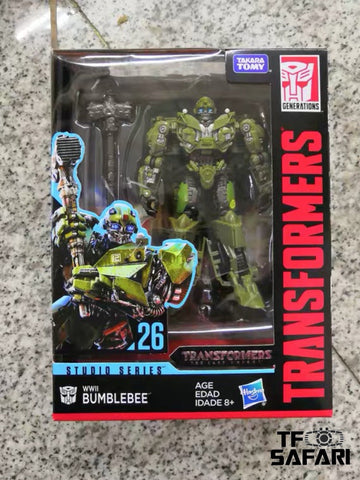 Transformers Studio Series Deluxe SS26 SS-26 WWII WW2 Bumblebee