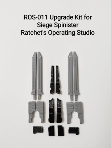Ratchet Studio ROS-011 Gap Fillers & Hand Blades for Siege Spinister Upgrade Kit