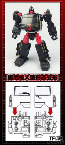 115 Workshop YYW-12AG YYW12AG Upgrade Kit for WFC Generation Selects Legacy DK-2 Guard (Black Ironhide) Upgrade Kit