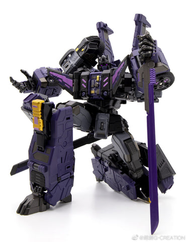 GC G-Creation GCreation GDW-03B Darkblade (Sixshot, Fumma Black Version) IDW Limited Version 30mm / 11.5“