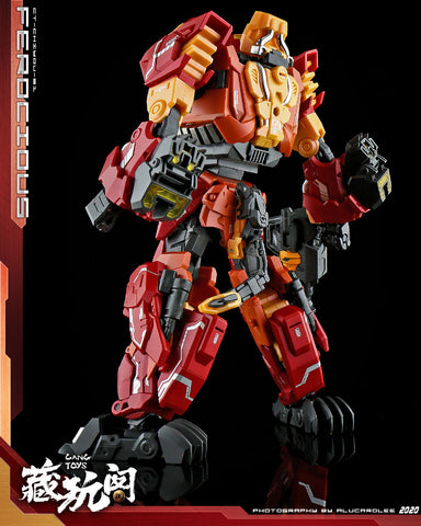 【Pre-Order】Cang Toys Cang-Toys CT-Chiyou-01 Ferocious (Rampage, Feral Rex) Predaking Combiner 23cm / 9"