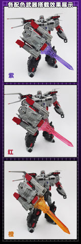 115 Workshop YYW-10B YYW10B Energon Sword for Generation Selects Super Megatron Upgrade Kiti