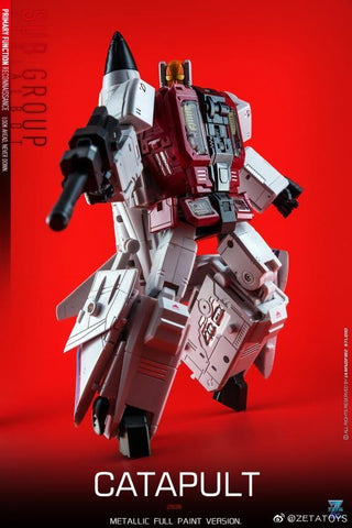 Zeta Toys ZB-06 ZB06 Superitron / Kronos Combiner ( Aerialbots , Superion) Metallic Version Gift Set of 5 Figures 55cm (22")