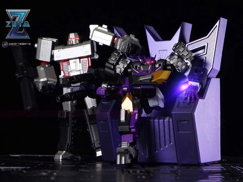 Zeta Toys ZT Scenery Kit Megatron Throne with LED and Bar set (for Deluxe and Legends Class) Upgrade Kit