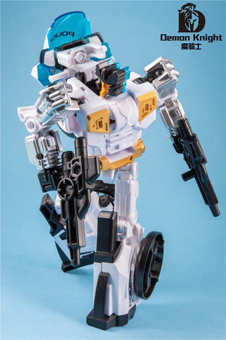 【Loose Pack】4th Party Demon Knight DK01-04 + D05 (DK06 / DK-06) Defensor Combiner Oversized Version (5 in 1, Set A + Set B) 45cm