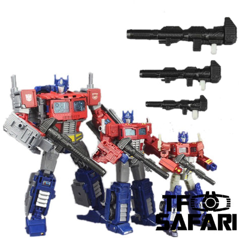 Matrix Workshop M13 M-13 Ion Blasters D / V / L Class for Optimus Prime Weapon Set Upgrade Kit