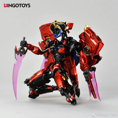 Bingo Toys BingoToys BT02 BT-02 Windgirl (IDW Windblade) 20cm / 8”