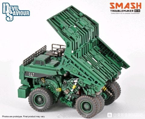 Devil Saviour (BombusBee) DS-04 Smash of Trouble Maker (Long Haul of ROTF Devastator Constructicons) 18cm / 7"