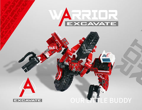 Mechanical Alliance Mechanical Team MT-08 MT08 Excavate Warrior (Oversized Studio Series Demolisher ROTF Devastator )