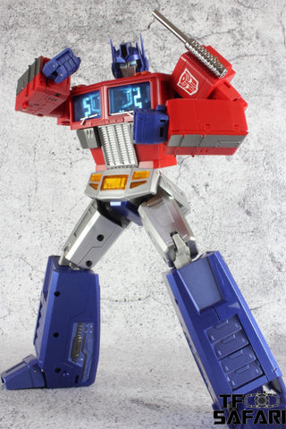 Magic Square MS-Toys MS-01X+ MS01X+ Light of Freedom ( Optimus Prime) MP Size Metallic Version Reissue 24cm