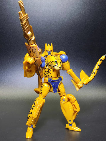 BDT Studio  BDT-09 BDT09A/B/C/D Gut Gun & Tail Gun for WFC Kingdom Legacy Netflix Cheetor / Shadow Panther Upgrade Kit