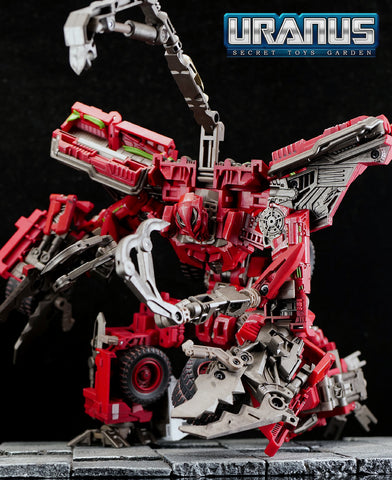 Devil Saviour (BombusBee) DS-03 Compresor (Overload of ROTF Devastator Constructicons) 18cm / 7"