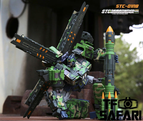 TFC Toys STC-01NB  STC01NB ST Supreme Tactical Commander Rolling Thunder (Optimus Prime) Nuclear Blast version 29cm / 11.5"