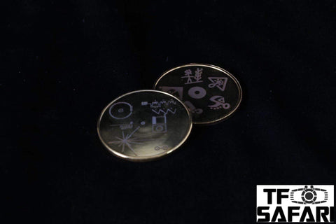 ZX Studio ZX-06 Golden Disks for WFC Kingdom Beast Wars 2 in 1 set Upgrade Kit