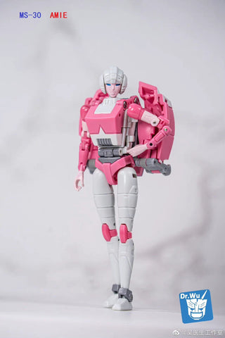 Dr.Wu & Mechanic Toys MS-30 MS30 Amie (Arcee) Mech Fans Toys MFT 10cm / 4"