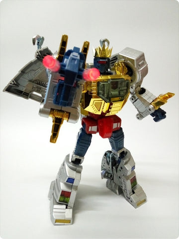 4th Party NB No-Brand Oversized MP-08 MP08 King Grimlock Rexius Prime (Oversized MP-08 Metallic Painting, Non-Official Version) 29cm / 11.5"