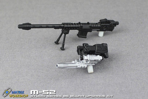 Matrix Workshop M-52 M52 Weapon set for Studio Series 86 Deluxe Blurr Upgrade Kit (Painted)