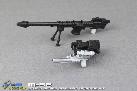Matrix Workshop M-52 M52 Weapon set for Studio Series 86 Deluxe Blurr Upgrade Kit (Painted)