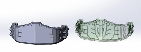 【Display Only】Matrix Workshop Face mask for WFC Earthrise Scorponok Upgrade Kit