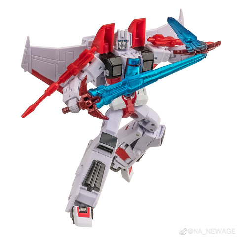 NA NewAge H13B H-13B Samuri Michael (Shattered Glass Starscream) New Age 9cm / 3.5"