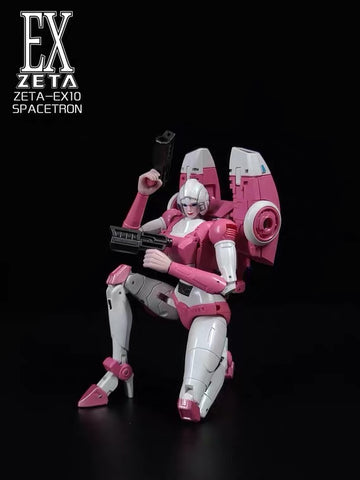 Zeta Toys ZT EX-05 EX05 Arc ( Arcee) Pearl Paint Version 20cm / 8"