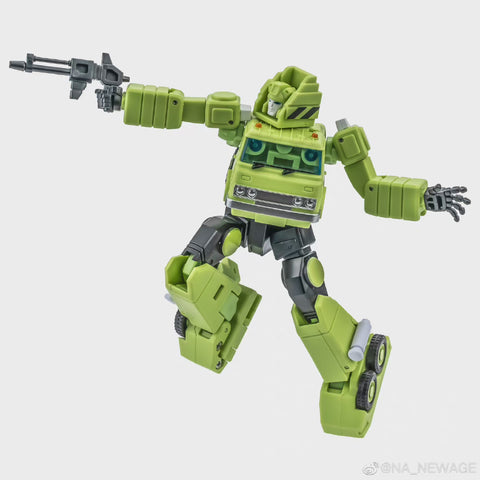 NA NewAge H-47G H47G Daedalus (Grapple, Road Hauler) Green Version New Age 9.8 cm / 3.85“