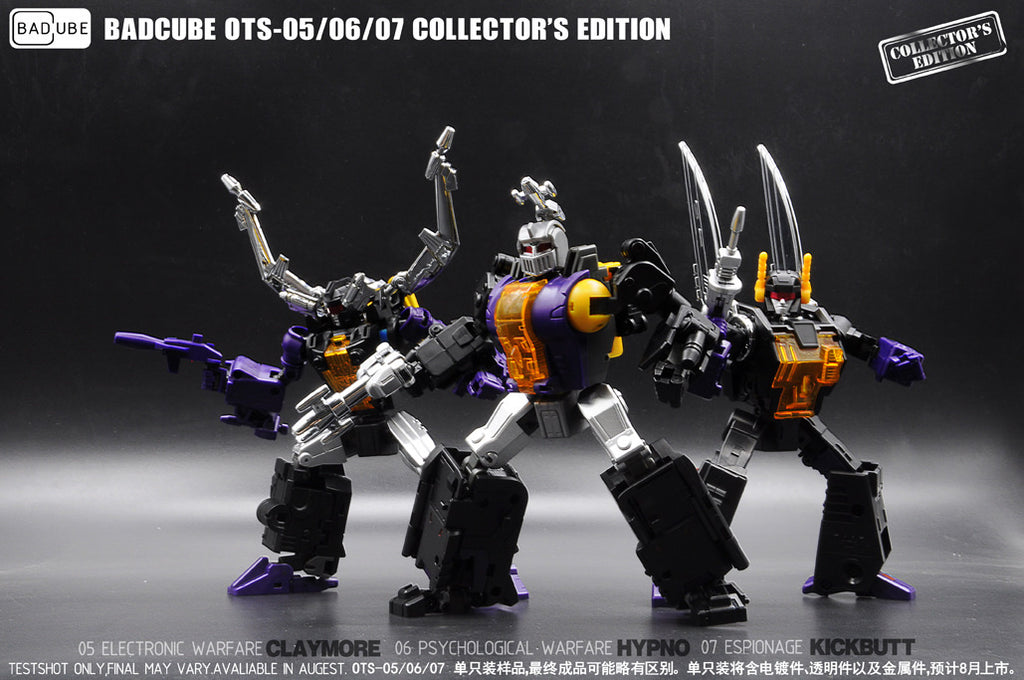 BadCube BC OTS-14 OTS14 Warrior Steamroll (Sideswipe) 18cm