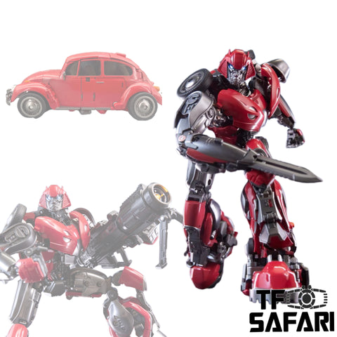 Cyber Era CE02 CE-02 Cliffjumper (Modified Bumblebee Movie Bumblebee, Oversized OS Transcraft TC02) Reissue 20cm / 8.1"