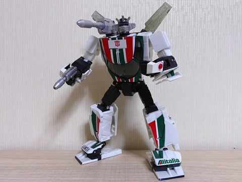 4th Party NB No-Brand Not MP20 MP-20 Wheeljack & Not MP23 MP-23 Exhaust (Non-Official Version)