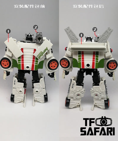 Go Better Studio GX-08 Uptrade Kit for WFC Earthrise Wheeljack ( Upgrade Kit+ Gap Fillers)