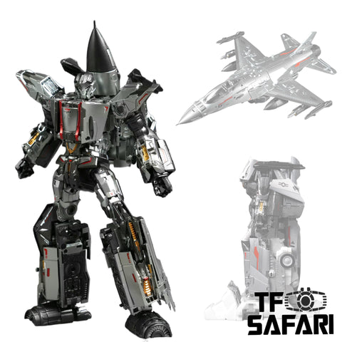 Dream Star Toys  DST01-002 DST-02 Highdive Encourager Combiner ( Skydive, Aerialbots , Superion) Metallic Version 22cm (8.5") DreamStarToys