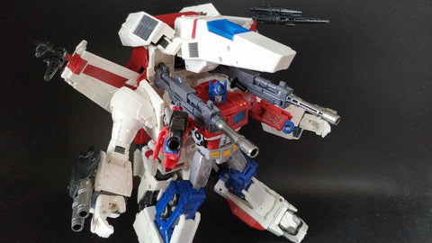 Shockwave Lab SL-56 SL56 Combine Kits for WFC Siege Jetfire and Optimus Prime Upgrade Kit.