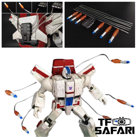 Shockwave Lab SL-98 SL98 Missles Upgrade Kit for Siege Jetfire Upgrade Kit