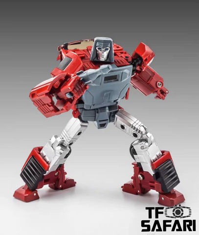 Xtransbots XTB MM-VI MMVI MM-6 MM6 Boost (Windcharger) Reissue Toon Version ( Silver Leg) 14cm / 5.5"