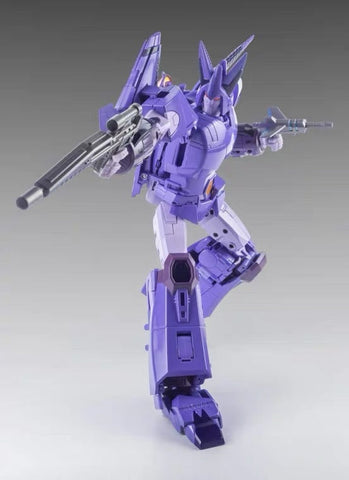 XTransbots MX-III+ MXIII+ MX-3+ MX3+ Eligos (Cyclonus ) Metallic Version X-transbots 28cm / 11"