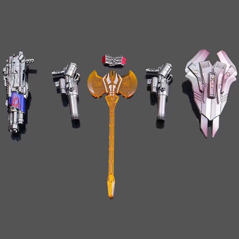 Knight 8801 (Previous 6022A) Optimus Prime (Modified KO SS05) & Weapon Set 17.5cm / 6.9"
