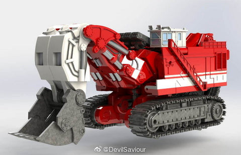 Devil Saviour (BombusBee) DS-02 Giant Axe (Scavanger of ROTF Devastator Constructicons) 18cm / 7"