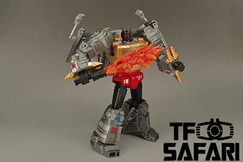 GigaPower GP HQ-01 HQ01 Superator (Grimlock) Metallic Version Giga Power 29cm / 11.5"