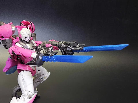 BDT Studio  BDT-41 BDT41 Weapon Kit（Double Laser Blade）for Studio Series Bumblebee Moie Arcee Upgrade Kit