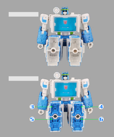 Go Better Studio GX-48 GX48 Uptrade Kit for Generations Shattered Glass Soundwave ( Upgrade Kit+ Gap Fillers)